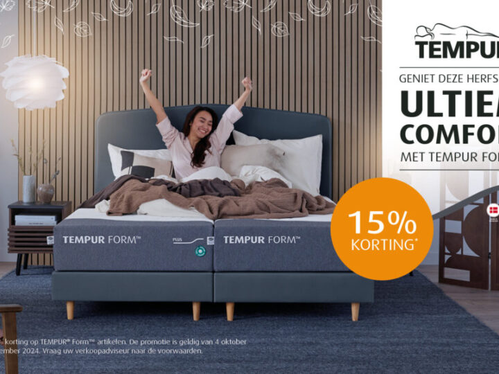 TEMPUR herfstactie 2024!